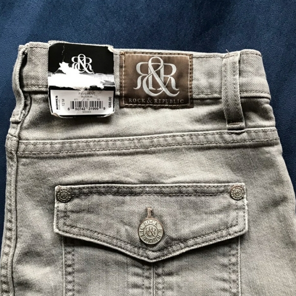 Rock & Republic Scorpion Jeans in Paveme - Picture 7 of 9